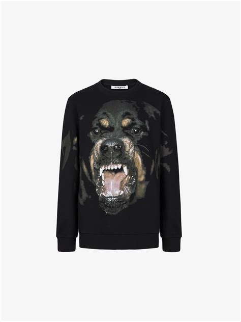 givenchy rottweiler sweatshirt xxl|givenchy hdg t shirt.